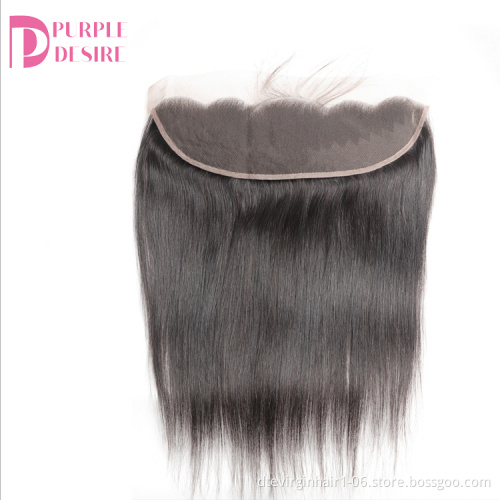 100% Malaysian Raw Silky Straight Hair Lace Frontals